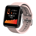 pink watch band  for Life Watch- Silicon