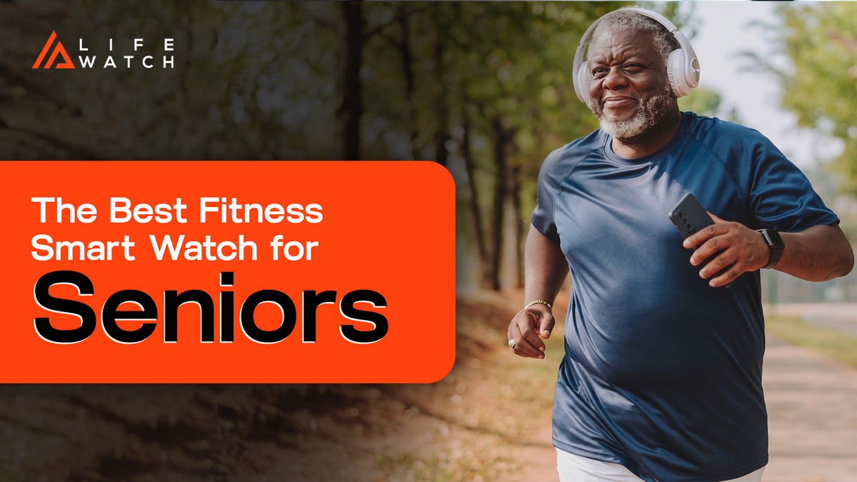 Life Watch smartwatch for seniors with health and safety tracking features
