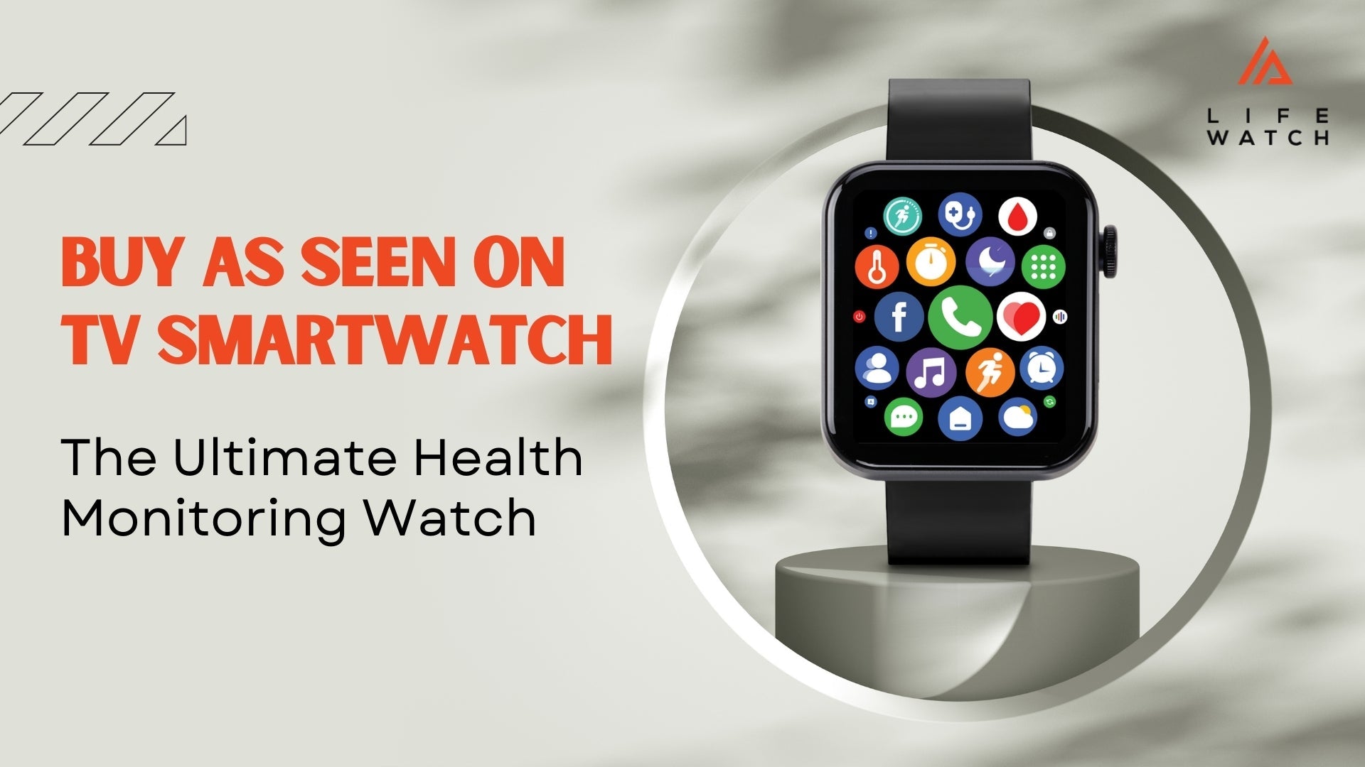 Buy As Seen on TV Smartwatch: The Ultimate Health Monitoring Watch