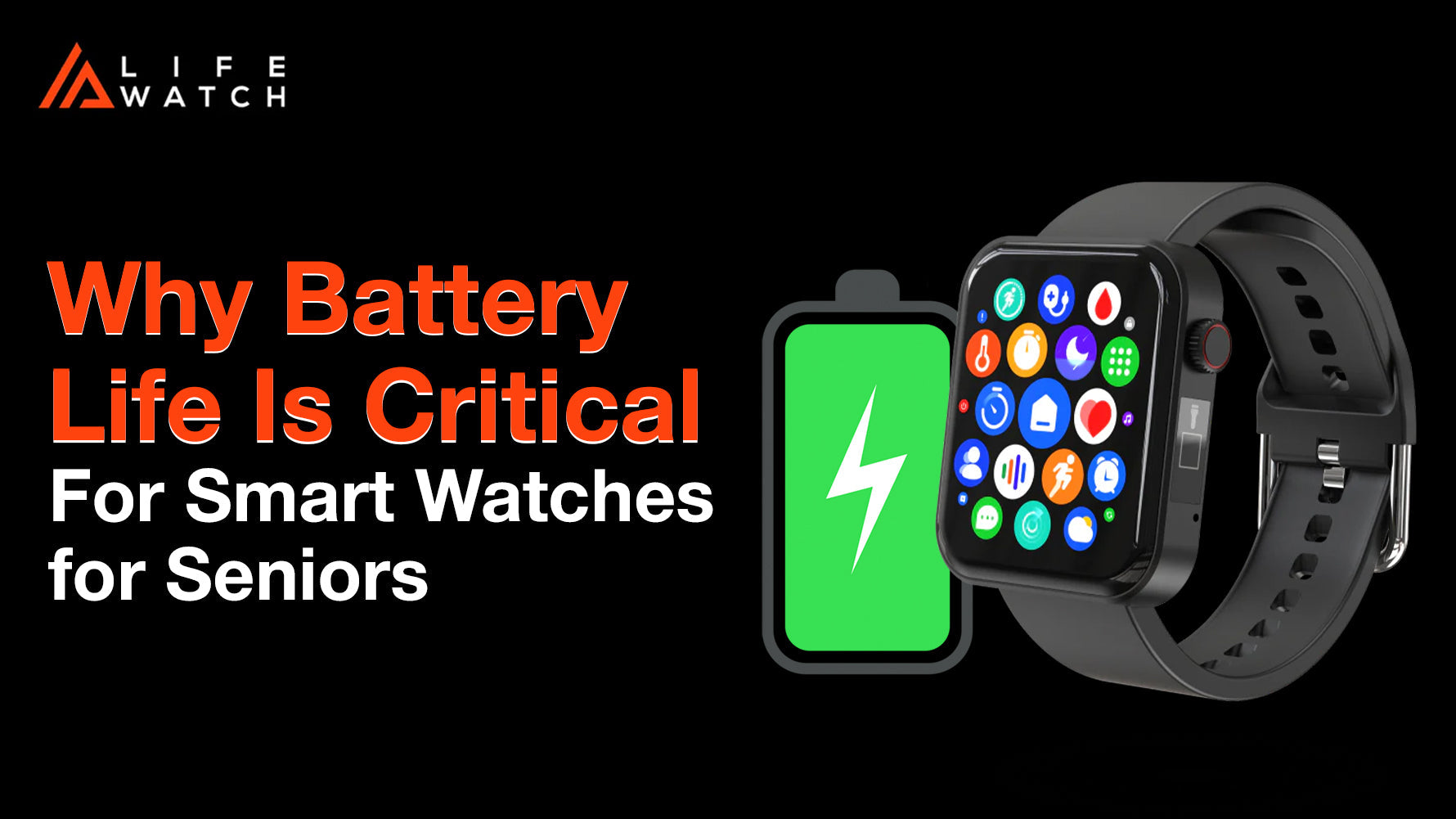 Choosing a smartwatch for an older adult? Learn why battery life is the top priority for reliability and ease of use.