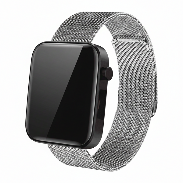 Silver Stainless Steel Band