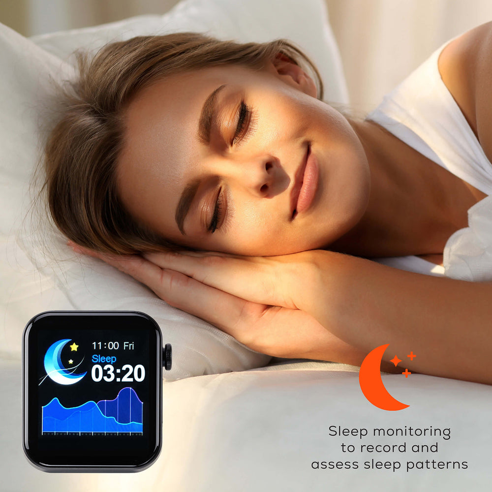 Life Watch Smartwatch – Long‑Battery Health & Fitness Tracker