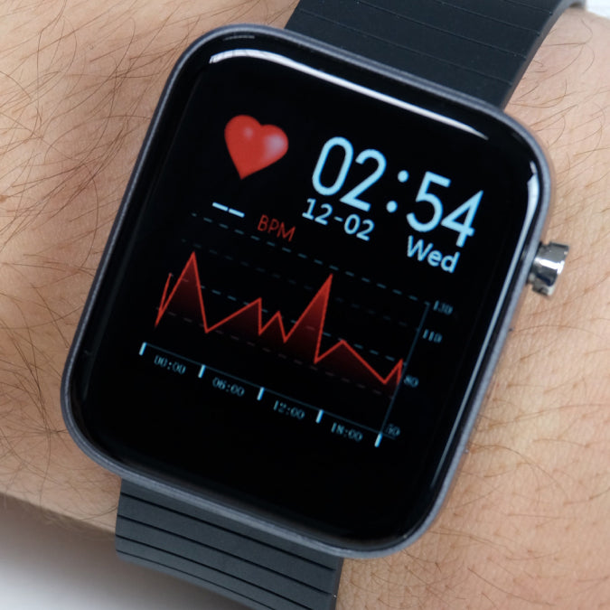  Image of the Life Watch blood pressure monitoring feature.