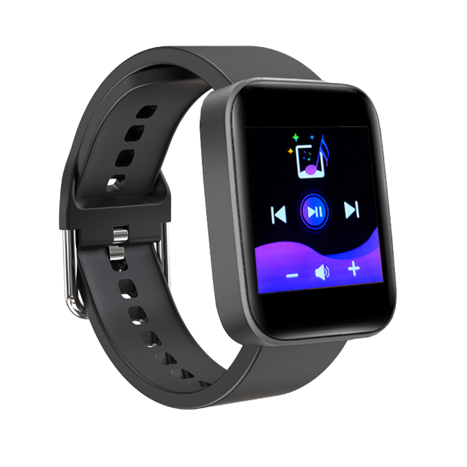 Image of the Life Watch in its music mode.