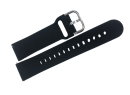 Image of the black rubber wristband.